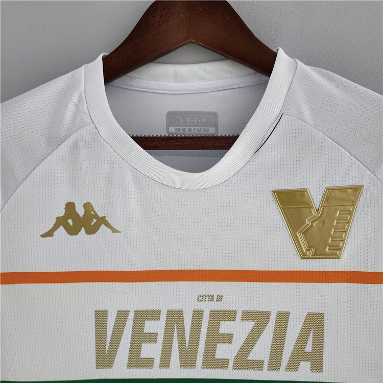 Venezia FC 22/23 Away White Soccer Jersey Football Shirt - Click Image to Close